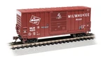 Bachmann Scale Hi-cube Boxcar Milwaukee Road #4603 18255. Fixed Price $38.99.