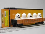Mth Railking Halloween Gondola Car With Flickering Lighted Ghosts 30-72227 New. Fixed Price $78.84.