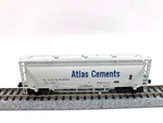 Trainworx 23007-01 Nacc PD3000 Atlas Cements Hopper, Scale. Fixed Price $30.00.