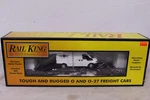 Mth Rail King 30-76674 Flat Car W/(1) Ford Transit Van. Fixed Price $49.99.