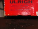 Ulrich Scale 52'-6 Composite Hopper W/sprung Trucks. Fixed Price $9.00.