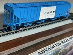 Adm Archer Daniels Midland Rib Side Covered 4750CU 3 Bay Hopper Car Scale New. Fixed Price $65.95.