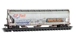 Kcs Cp Rail 3-BAY Covered Hopper Weathered Graffiti Micro-train 09444094 Scale. Fixed Price $43.20.