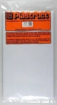 Plastruct White Styrene .040 (4) - Model Scratch Building Plastic. Fixed Price $8.81.