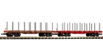 Piko 38773 G Scale Sf Flatcar With Stakes 2-PACK. Fixed Price $167.99.