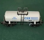 Mth Csx 63826 Single Dome Tank Car, Gauge, 20-96003. Fixed Price $24.00.