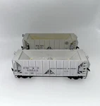 (2) Bowser Scale 70-TON 2-BAY Hoppers. Fixed Price $22.59.