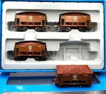 Athearn Roundhouse RND87106 Ore Car W/load 4 Pack Duluth Missabe & Iron Range. Fixed Price $109.99.