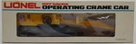 Lionel 6-6510 Gauge Union Pacific Wheel Crane Car Ln/box. Fixed Price $37.71.