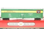 Atlas Master Ho Scale Rbbx Burlington Route 50' Plug Door Box Car #79507. Fixed Price $30.00.