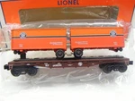 2004 Lionel Southern Pacific Flat Car Hauling Trailers 6-52410. Fixed Price $99.99.
