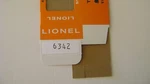 Lionel 6342 Culvert Car Licensed Window Box. Fixed Price $7.95.
