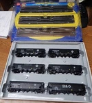 Athearn 91161 B&o Baltimore OHIO40' Quad Hopper Set Of Used In Box Lqqk. Fixed Price $150.00.