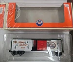 Lionel, Gauge, 2009 Christmas Boxcar #6-25066. Ln (F44). Fixed Price $26.95.
