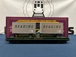 Mth Reading #9348 Flat Car W/ (2) Trailers 20-98867. Fixed Price $84.99.
