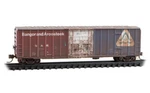 Bangor & Aroostook 50' Box Car Weathered Graffiti Micro-trains #02744470 Scale. Fixed Price $37.49.