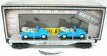 Mth 30-8311 Gauge Western Pacific Flatcar W/ 2 Convertible Vw Beetles Ln/box. Fixed Price $34.99.