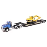 1:87 Cat CT660 Day Cab Tractor With Lowboy Trailer And 315C Hydraulic. Fixed Price $23.90.