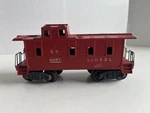 Lionel Sp 6257 Gauge- Postwar Model Train #4- Tuscan Red Caboose (untested)!. Fixed Price $7.95.