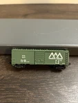 Scale Atlas Vermont Railway 40' Single Door Boxcar Kit 305 C36594. Fixed Price $9.00.
