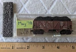 Vintage Scale Kadee Micro Train Car 57050 Twin Hopper Nickel Plate Road #45. Fixed Price $15.00.