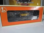 Lionel Flatcar With Chrysler Plymouth Prowler Yellow #6-17522. Fixed Price $29.49.