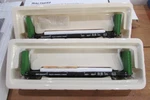 Ho Scale Walthers 932-240052 Canadian 50' Bulkkheah Flat Car ( 2-PACK) LOT#5661. Fixed Price $39.95.
