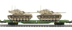 Mth Premier 20-92285E Us Army Desert 60' Flat Car W/2 M60 Tanks New O-scale. Fixed Price $199.99.