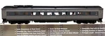 Ho Walthers 932-10353 Heavyweight Chair Car Santa Fe Two Tone Gray. Fixed Price $139.99.