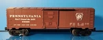 CB9: Lionel Pennsylvania Prr "don't Stand Me Still" #24095 Gauge Box Car. Fixed Price $32.95.