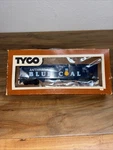 Tyco Scale Anthracite Blue Coal Hopper Car Rdg #109300 Vintage Model Train. Fixed Price $15.00.