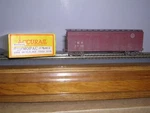 Accurail #4404 M.p. 40' O.b.wood Box Car #90426 W/steel Ends Weathered H.O.1/87. Fixed Price $26.99.