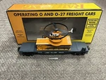 + Mth Gauge Railking Long Island Flat Car W/ Operating Helicopter 30-79391. Fixed Price $90.00.