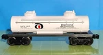 CB36: Lionel No. 6-16113 Diamond Shamrock Two Dome Tank Car New. Fixed Price $21.95.