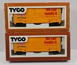 2 Ho Tyco 371-A Up Union Pacific 40' Hi-cube Boxcar Nos New Lot Of. Fixed Price $34.99.