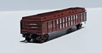 Srr. Scale. 50' Steel Side Gondola With Coil Cover. Micro Trains. Rd # 62878.. Fixed Price $47.10.