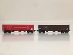 Set Of 2 Bowser Scale Santa Fe & 66541 Hoppers Rtr Functional Dump Metal. Fixed Price $35.00.
