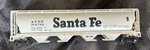 Bachmann 4-BAY Covered Hopper PS-2CD Santa Fe Rd# 314783. Fixed Price $9.95.