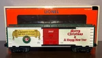 Lionel 6-29954 O-27 2007 Dealers Christmas Box Car Glossy/spekled Finish? New. Fixed Price $74.99.