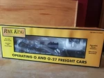 Mth Rail King New York Central Operating Searchlight Car 0-27 Gauge Nib. Fixed Price $39.99.