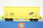 Athearn Scale C&nw Chicago North Western Acf 2970 Covered Hopper Car #175164. Fixed Price $34.00.