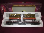 Mth 20-98138 Illinois Central Flat Car 20' Pup Trailers,. Fixed Price $59.99.