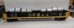 Mth Premier, Ga. Freight Coil Railgon Gondola Car, #20-98874. See Ad (F24). Fixed Price $44.95.
