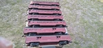 Lionel Set Of 7 Gauge Norfolk & Western Aluminum Powhatan Arrow Passenger Cars. Fixed Price $249.99.