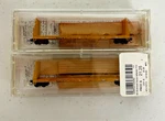 Micro-trains 60' Flat Car W/ Load Ttx Co 527 00 081 & 082 Set Z Scale. Fixed Price $126.50.
