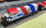 Lionel-o Gauge Lot Of 2--SPIRIT '76 Diesel 6-1776 & Caboose 6-7600. Fixed Price $145.00.
