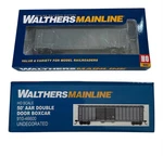 Walthers 910-46600 Ho Scale 50' Aar Double-door Boxcar Undecorated Free Shipping. Fixed Price $33.99.