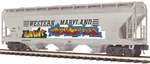 Mth Premier 20-97700, Western Maryland 3-BAY Centerflow Hopper #4652, Nib. Fixed Price $67.00.