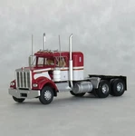 Trainworx (n-scale) #49032 Kenworth W900 36 Sleeper Tractor Burgundy/white. Fixed Price $44.95.