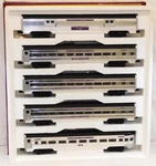 Mth 20-6501 Atlantic Coast Line 5CAR 70' Plated Aluminum Passenger Set 18" 96. Fixed Price $495.00.
